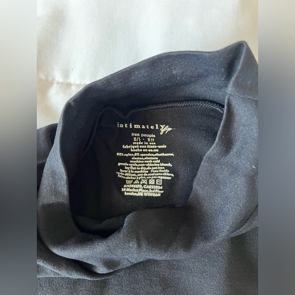FREE PEOPLE Super Crop Seamless Turtleneck - Picture 3 of 3